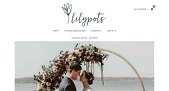 Desktop Screenshot of lilypots.com
